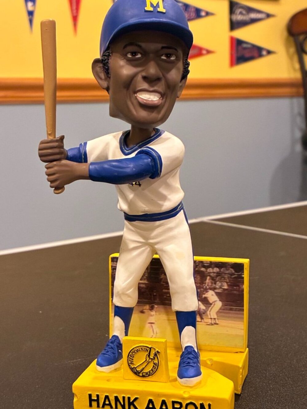 Milwaukee Brewers Hank Aaron Bobble Head